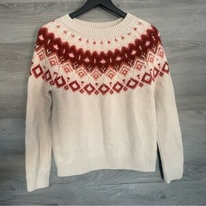 Orvis Fair Isle Wool Sweater